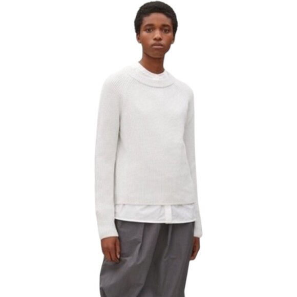 COS Knit Cotton Crewneck Sweater Small - Picture 2 of 8